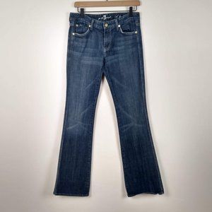 💥 EUC 7 For All Mankind A Pocket Dark Wash Bootcut Jeans